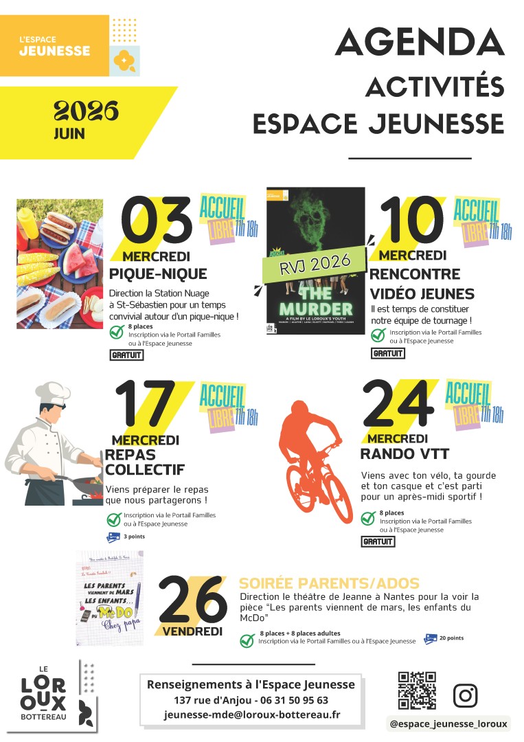 Espace Jeunesse - Juin 2026