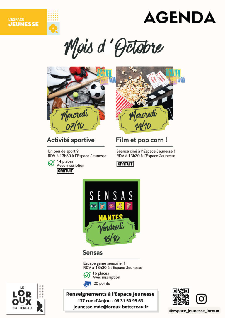 Programme Espace Jeunesse - Octobre2026